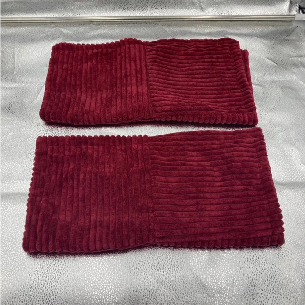 Set of 2 Super Soft Boho Striped Pillow Covers